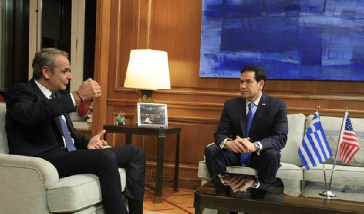 Ρούμπιο σε Μητσοτάκη : Υπάρχουν πράγματα που μπορούμε να κάνουμε στην ενέργεια και στην οικονομία