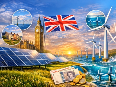 Βρετανία: Νέο ενεργειακό πάρκο 500 MW με φωτοβολταϊκά και μπαταρίες – Ρεύμα για 145.000 νοικοκυριά