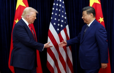 Tα φώτα όλα πάνω από την Ουάσιγκτον - Ο Trump υποδέχθηκε τον Xi